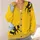 Golden Bumble Bees for Casual Commuting and Everyday Layering, Women’s Gift Idea All-over Print Knitted Cardigan - 4
