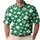 Shamrock Four Leaf Clover St. Patrick's Day Golf Style For Lucky Irish Celebrations Men's Polo Shirt - 1