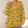 Vintage Blue Fish Motif for Relaxed Coastal Layering and Everyday Weekend Outings All-over Print Knitted Cardigan - 4