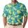 Funny Banana Golf Fruit Motif For Sunny Weekend Fairways And Tropical Vacation Style Men's Polo Shirt - 1