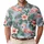 Flamingo Palm Hibiscus Tropical Resort Style for Women's Vacation Getaways and Cruises Men's Polo Shirt - 1