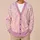 Pastel Pink Floral Confetti for Soft Spring Layering and Everyday Women's Casual Style All-over Print Knitted Cardigan - 6