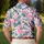 Pink Flamingo Tropical Rifle Jungle Theme for Beach Trips and Resort Weekends Men's Men's Polo Shirt - 5