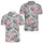 Pink Flamingo Tropical Rifle Jungle Theme for Beach Trips and Resort Weekends Men's Men's Polo Shirt - 2
