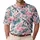 Pink Flamingo Tropical Rifle Jungle Theme for Beach Trips and Resort Weekends Men's Men's Polo Shirt - 1