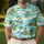 Tropical Palm Paradise for Coastal Vacations, Resort Golf, and Stylish Cruise Getaways Men's Polo Shirt - 4