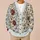 Vintage Floral Bouquet Botanical Vines For Everyday Layering Women's Cottage Style All-over Print Knitted Cardigan - 6