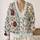 Vintage Floral Bouquet Botanical Vines For Everyday Layering Women's Cottage Style All-over Print Knitted Cardigan - 2