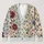 Vintage Floral Bouquet Botanical Vines For Everyday Layering Women's Cottage Style All-over Print Knitted Cardigan - 1