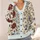 Vintage Floral Bouquet Botanical Vines For Everyday Layering Women's Cottage Style All-over Print Knitted Cardigan - 4