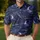 Halloween Bat Crescent Moons for Night Golf Celebrations and Spooky Autumn Golf Style Men's Polo Shirt - 4