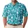 Blue Yoga Pose Motif for Pilates and Golf Days, Active Women’s Fitness Gift for Her Men's Polo Shirt - 1