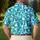 Blue Yoga Pose Motif for Pilates and Golf Days, Active Women’s Fitness Gift for Her Men's Polo Shirt - 5