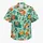 Nocturnal Fox Spirits and Tropical Blooms for Relaxed Summer Island and Beach Days Hawaiian Shirt - 7