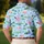Pink Flamingo Golf Scene for Sunny Fairway Days and Resort Escapes for Women Players Men's Polo Shirt - 5