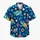 Cute Blue Sea Turtles and Ocean Icons for Sunny Summer Beachside Adventures with Friends Hawaiian Shirt - 7