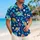 Cute Blue Sea Turtles and Ocean Icons for Sunny Summer Beachside Adventures with Friends Hawaiian Shirt - 6