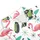 Pink Flamingo Golf Outfit for Women, Retro Summer Course and Resort Style Men's Polo Shirt - 6