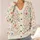 Watercolor Wildflower Sprigs For Relaxed Everyday Layering And Feminine Casual Style All-over Print Knitted Cardigan - 4