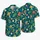 Cute Green Island Monkeys with Tropical Flowers for Sunny Summer Beach Adventures Hawaiian Shirt - 5