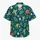 Cute Green Island Monkeys with Tropical Flowers for Sunny Summer Beach Adventures Hawaiian Shirt - 7