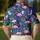 Pink Flamingo Tropical Palm Leaves For Resort Golf Style And Summer Travel Wardrobe Men's Polo Shirt - 5