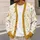 Golden Moon And Star Sleepwear For Cozy Bedtime Lounging At Home, Women And Night Owls All-over Print Knitted Cardigan - 5