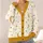 Golden Moon And Star Sleepwear For Cozy Bedtime Lounging At Home, Women And Night Owls All-over Print Knitted Cardigan - 4