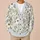 Blue Wildflower And Bumblebee Botanical Motif For Everyday Layering, Women’s Casual All-over Print Knitted Cardigan - 6