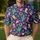 Blue Cactus Cowboy Boots And Horseshoes For Western Country Summer Style For Her Men's Polo Shirt - 4
