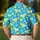 Margarita Lime Cocktail Motifs for Tropical Vacation Celebrations and Summer Leisure Men's Polo Shirt - 5