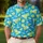 Margarita Lime Cocktail Motifs for Tropical Vacation Celebrations and Summer Leisure Men's Polo Shirt - 4