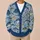 Blue Coastal Fish Motif for Relaxed Weekend Layering, Nautical Style for Ocean Lovers All-over Print Knitted Cardigan - 6
