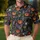 Halloween Jack-O'-Lanterns and Haunted Graveyard for Spooky Autumn Golf Celebrations Men's Polo Shirt - 4