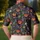 Halloween Jack-O'-Lanterns and Haunted Graveyard for Spooky Autumn Golf Celebrations Men's Polo Shirt - 5