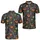 Halloween Jack-O'-Lanterns and Haunted Graveyard for Spooky Autumn Golf Celebrations Men's Polo Shirt - 2