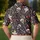 Halloween Skull Ghost Pumpkin Motif for Spooky Party Style and Costume Events for Men Men's Polo Shirt - 5