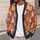 Colorful Ghost Motifs For Cozy Halloween Layering, Quirky Autumn Streetwear Style All-over Print Knitted Cardigan - 5
