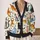 Colorful Hand-Drawn Cat Friends for Playful Autumn Layering, Whimsical Women’s Style All-over Print Knitted Cardigan - 2
