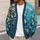 Colorful Fish Ocean Scene for Relaxed Summer Layering and Artistic Everyday Style All-over Print Knitted Cardigan - 5