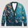 Colorful Fish Ocean Scene for Relaxed Summer Layering and Artistic Everyday Style All-over Print Knitted Cardigan - 1