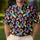 Rainbow Awareness Ribbon Cancer Support Gift For Survivors And Fundraising Events Men's Polo Shirt - 4