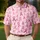 Pink Ribbon Cancer Awareness Golf Day Gift for Survivors, Supporters, and Teams Men's Polo Shirt - 4