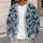 Gothic Bats, Holly And Festive Lights For Cozy Winter Holiday Layering Style For Women All-over Print Knitted Cardigan - 5
