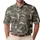 Golf Camo Fairway Silhouettes for Weekend Rounds, Club Events, and Casual Outdoor Style Men's Polo Shirt - 1