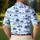 Palm Trees, Golf Carts and Fairway Scenes for Tropical Summer Golfers and Players Men's Polo Shirt - 5