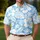 Hibiscus And Monstera Tropical Golf Style For Couples At Sunny Resort Getaways Men's Polo Shirt - 4