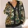 Forest Giraffe Woodland Scene for Everyday Layering and Casual Weekend Outing Style All-over Print Knitted Cardigan - 4