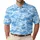 Blue Water Camo Golf Style For Outdoor Sport, Summer Travel, And Gifts For Active Dads Men's Polo Shirt - 1