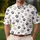 Dog Paw Print Golf Style For Pet Lovers, Weekend Fairways And Casual Outdoor Fun Men's Polo Shirt - 4